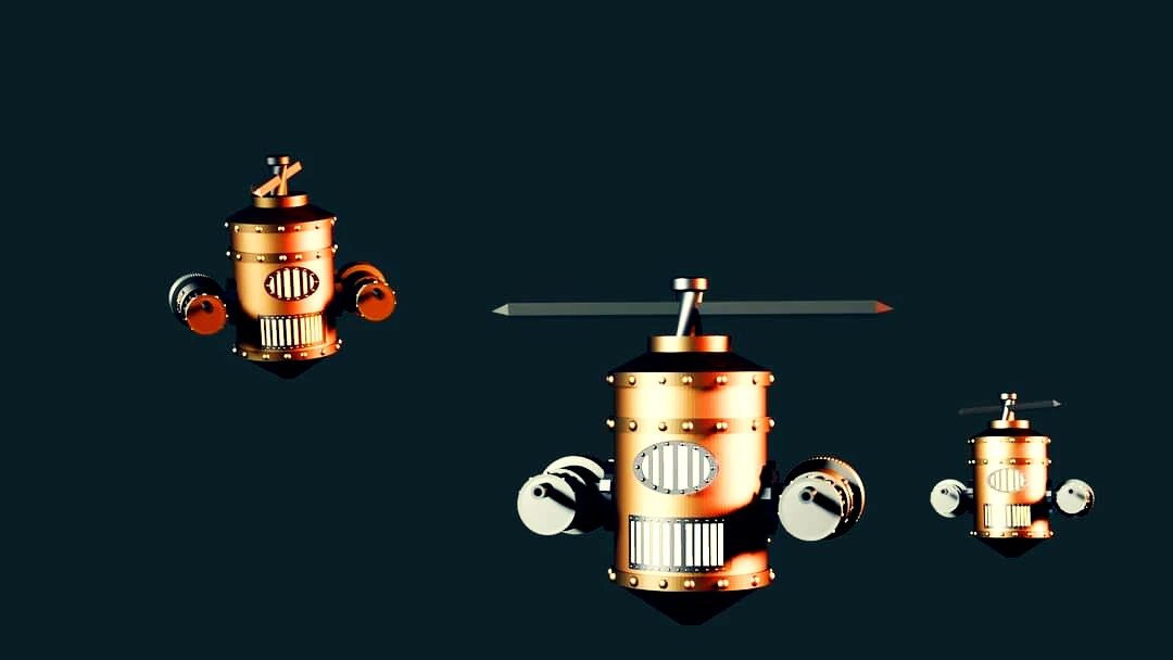 Boilermechs! an example of my artwork